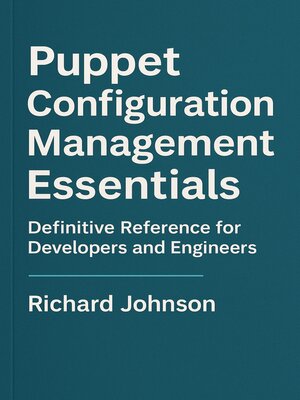 cover image of Puppet Configuration Management Essentials